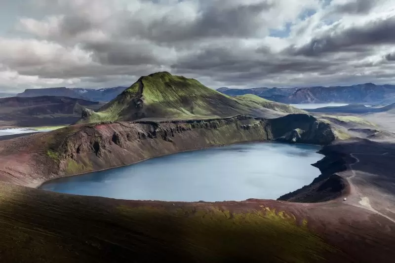 Lake on the mountain