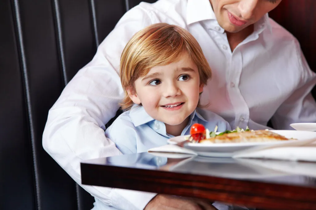 Childrens menu at The Queens Hotel