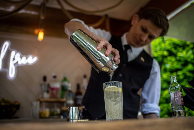 The Queens Hotel drinks cocktails garden bar