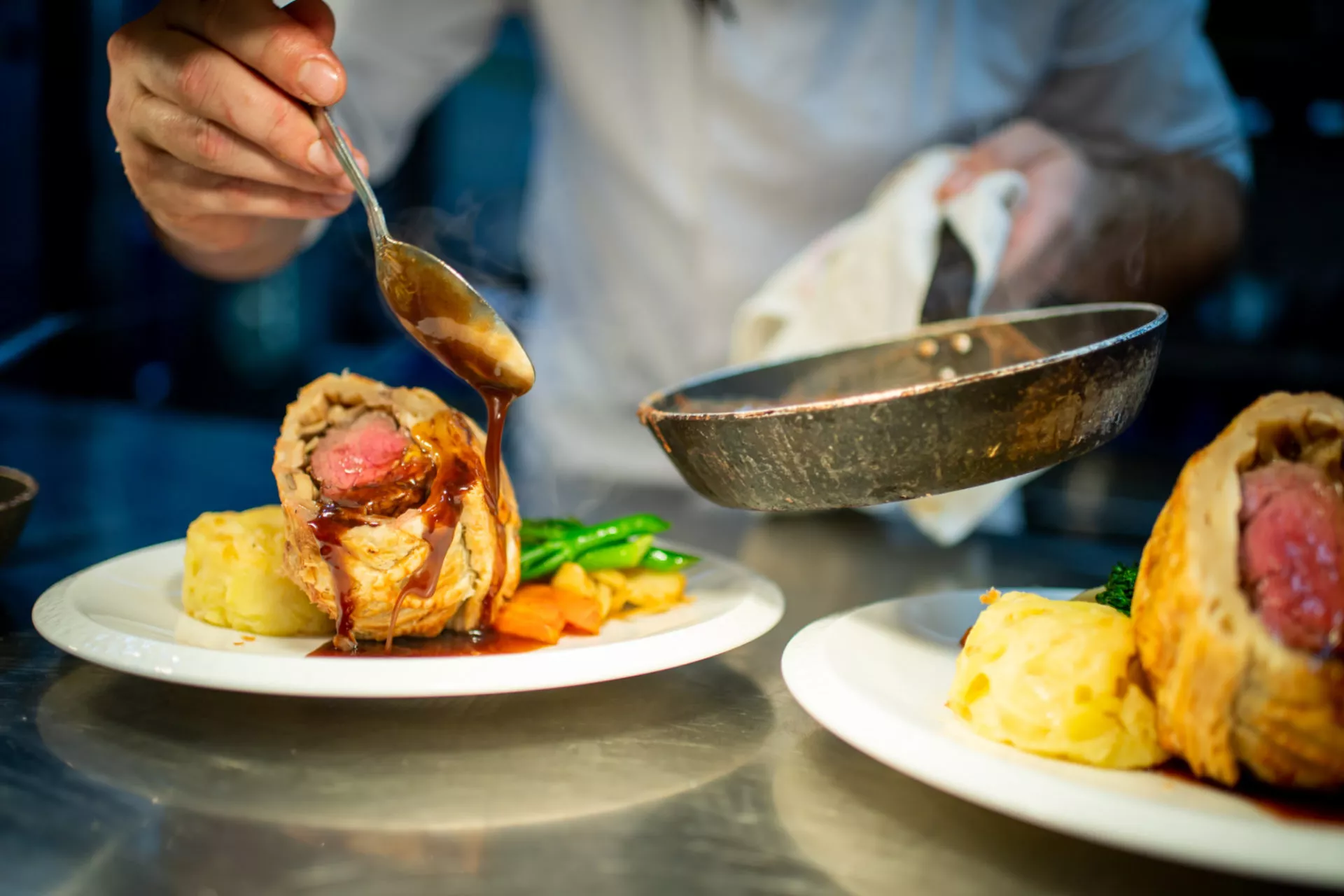 The Queens Hotel Beef Wellington