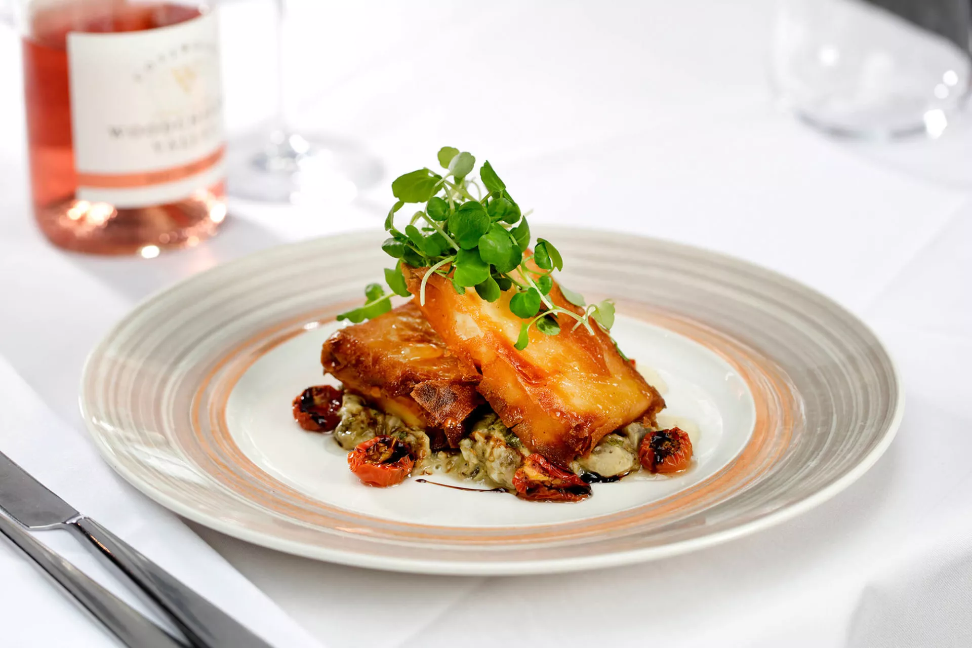 Queens Hotel Feta parcels