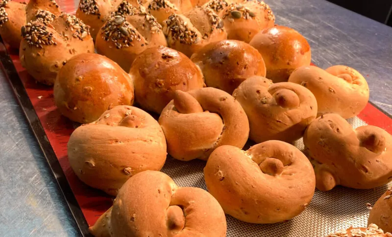 Fresh bread The Queens Hotel