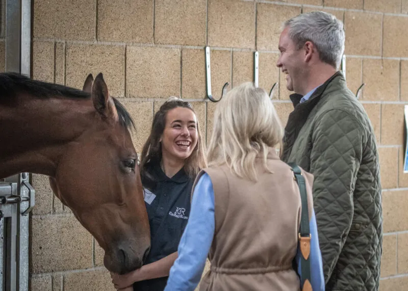 The Queens Hotel Kim Bailey stable tour