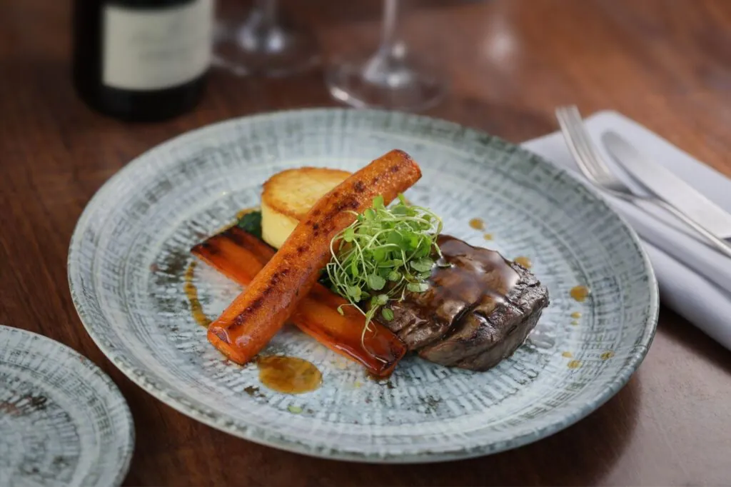 The Queens Hotel beef fillet
