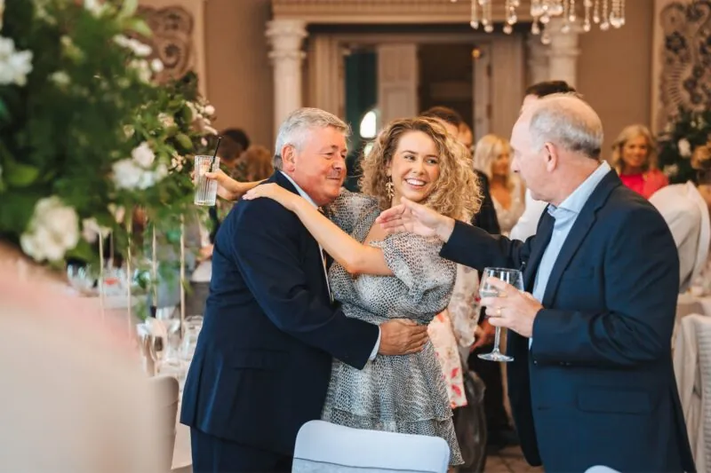 The Queens Hotel Cheltenham wedding celebration