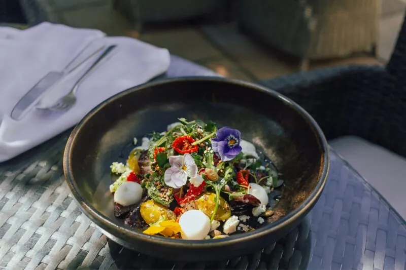 The Queens Hotel summer salad