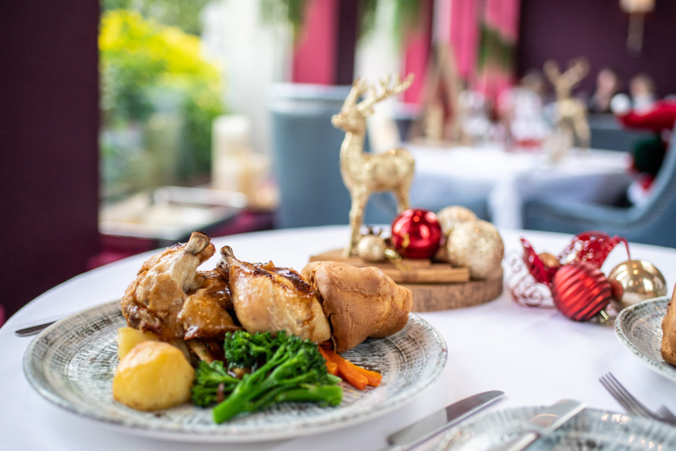 Christmas lunch at The Queens Hotel Cheltenham