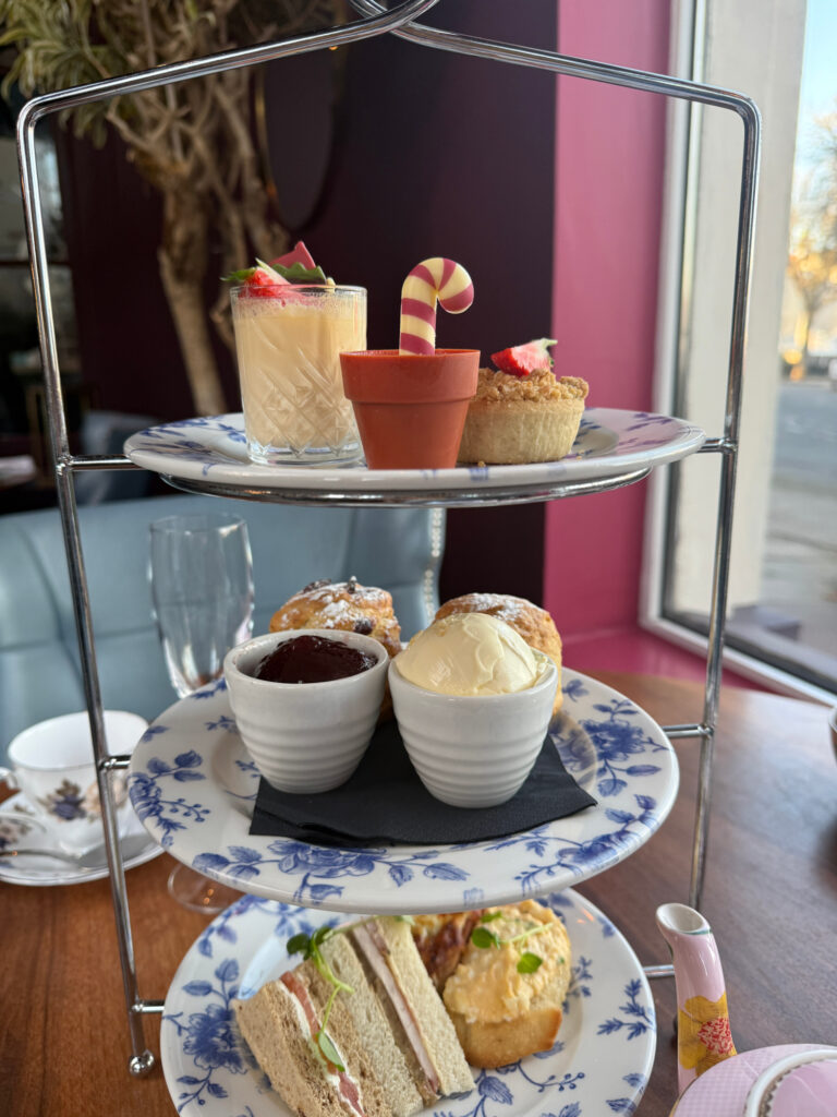 The Queens Hotel Cheltenham festive afternoon tea